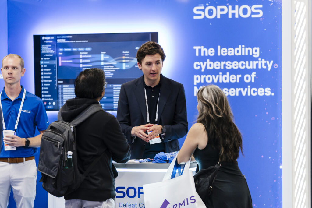 Expo booth client in San Francisco at RSA